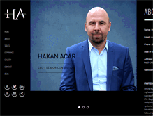 Tablet Screenshot of hakanacar.info